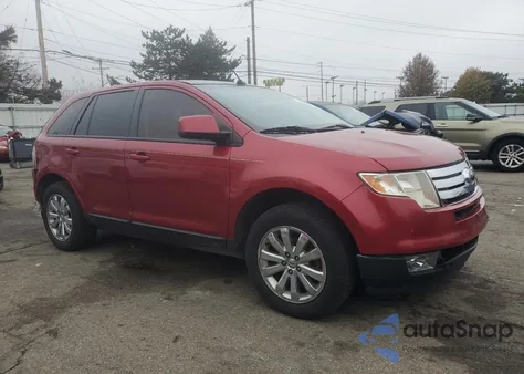 2007 Ford Edge Sel Plus from USA, damaged, VIN 2FMDK49C87BB40320